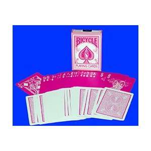   Reverse Deck Pink rare cards magic tricks trick 