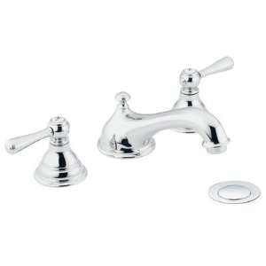 Kingsley 5.938 x 16 Two Handle Low Arc Bathroom Faucet Finish Oil 
