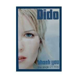  DIDO Thank you Music Poster