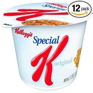 Special K Cereal, Original, 1.25 Ounce Cups (Pack of 12)  