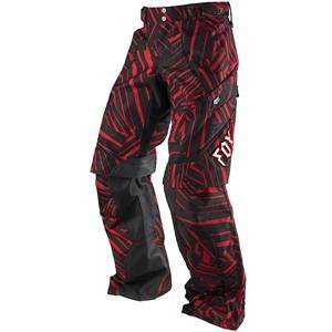  Fox Racing Shortcut Pants   36/Red/Black Automotive
