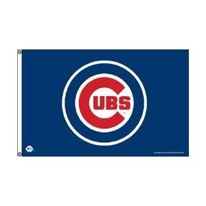  Chicago Cubs Flag 3x5 Blue Bullseye
