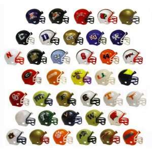  NCAA College Vending Machine Helmets    New set of 38 