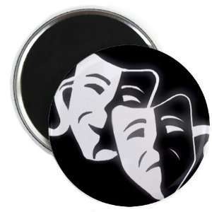  Creative Clam Comedy Tragedy Drama Masks On Black Funny 2 