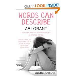 Words Can Describe Abi Grant  Kindle Store