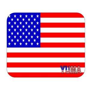  US Flag   Yuma, Arizona (AZ) Mouse Pad 