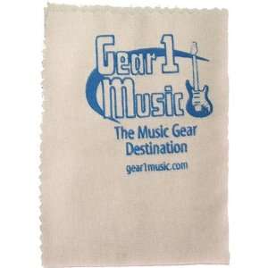  Gear 1 Music Polishing Cloth   By Dandrea Musical 