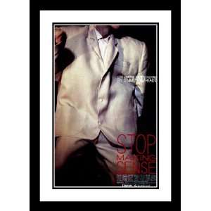 Stop Making Sense 32x45 Framed and Double Matted Movie Poster   Style 