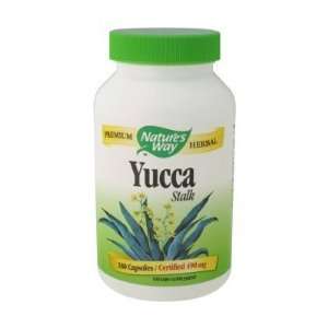  Yucca Stalk 490 mg. 180 Capsules