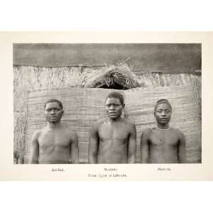  1899 Print Zambesi Matabele Mashona Shona Indigenous Tribe 