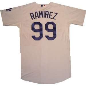  Los Angeles Dodgers Manny Ramirez Cool Base Authentic Home 