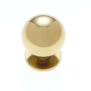 JVJHardware 31401 Classic 1.2 in. Diameter Mushroom Knob with Attached 