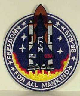 Armageddon Freedom For All Mankind Movie Logo Patch  
