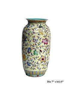 Chinese Porcelain Mixed Color flower Vase s2129  