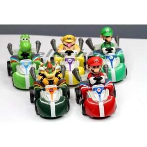   Nintendo Super Mario Bros Pullback Car Set ~NEW~ 