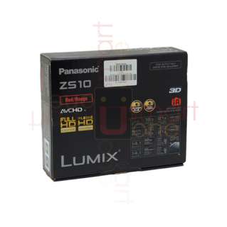 Panasonic LUMIX DMC ZS10 (US) Red +Wty Express  
