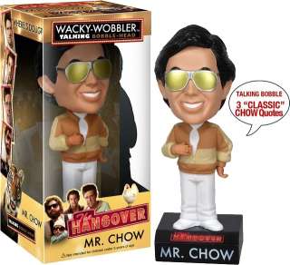 THE HANGOVER Mr Chow Talking Bobble Head Wacky Wobbler  