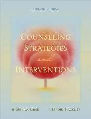 Counseling Strategies and Interventions, (0205521630), Sherry Cormier 