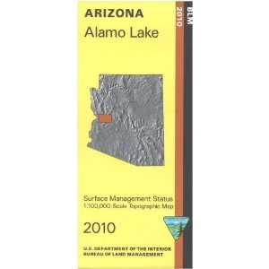  Map Alamo Lake   Surface Management BLM Books