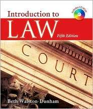 Introduction to Law, (142831850X), Beth Walston Dunham, Textbooks 