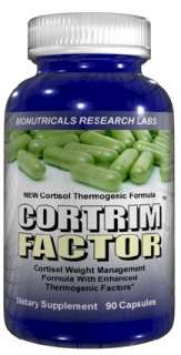 now you can beat stress induced hip and belly fat with Cortrim Factor 