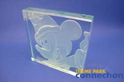 Disney Fine Art Crystal FANTASMIC MICKEY Artist Robert Guenther Glass 
