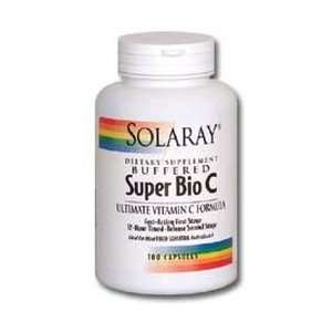  Super Bio C   Buffered 360 Caps, 1000 mg   Solaray Health 