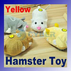 Zhu Zhu Pets Hamster Mr. Pip Toy GO ZhuZhu Yellow Gift  