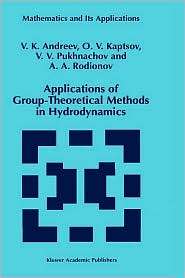 Applications of Group Theoretical Methods in Hydrodynamics, Vol. 450 