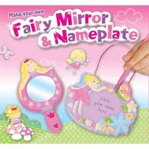  Make Your Own Fairy Mirror & Door Name Plate Toys & Games