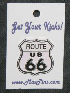 Route 66 Series   Route 66 Sign Lapel Pin  