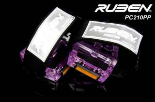 Ruben Pedals & Fixed Gear BMX Fixie Foot Strap PURPLE PC210PP  