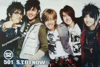 SS501 Korea Boy Band Music Korean Picture Poster #2  