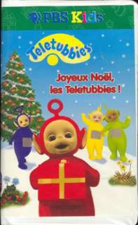 Vidéo video Joyeux Noel Noël les Teletubbies VHS  
