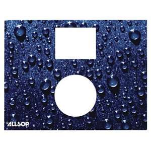  Allsop 29237 Raindrop Blue Slick Skin for iPod mini  