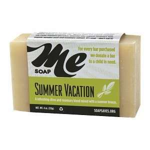  MeSoap Summer Vacation Citrus Bar Soap (4.25 oz) Beauty