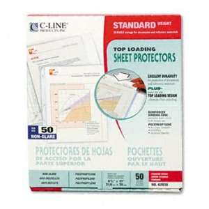  C Line® Polypropylene Sheet Protector PROTECTOR,SHT,TPLD 