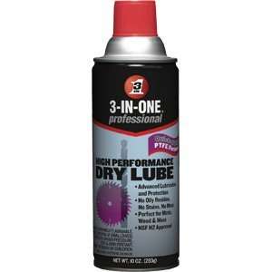  WD 40 3 In One High Performance Dry Lube   Case, 10 oz 