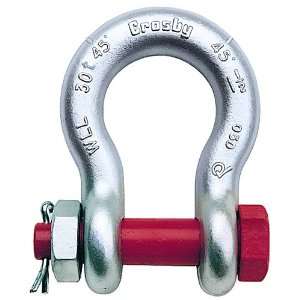   Anchor Shackle, Galvanized, 40 Ton Working Load Limit, 1 3/4 Size
