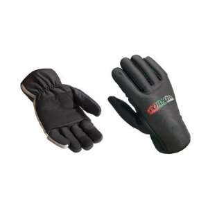  Potenza Inverno Full Finger Glove X Small Black Sports 