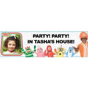  Yo Gabba Gabba Personalized Photo Banner 18 x 61 