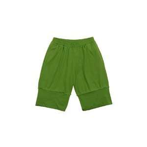  Organic Cotton Yoga Shorts   Boa Style (Green small 