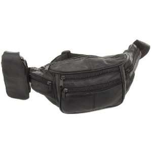  Leather Waist Hip Fanny Pack Bag with Cell Phone Pocket 