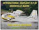 Seabee RC3 Aircraft Greenville ME Seaplane Fly In Promo