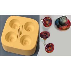  Round Knob Mold for Glass Fusing 