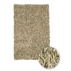  Chandra Rugs Art Leather Shag Rug 3603 Ivory One Color 50 