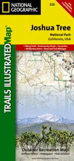 Trails Illustrated Joshua Tree National Park Map  