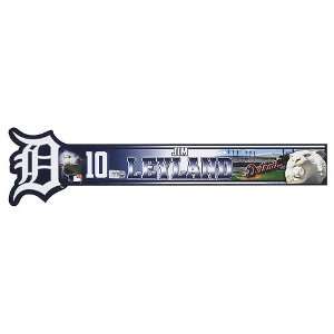  Detroit Tigers Jim Leyland 2012 Locker Nameplate Sports 