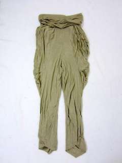 Jen Kao women slash seaweed silk knit pants 2 $1200 New  