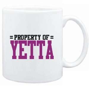    Mug White  Property of Yetta  Female Names